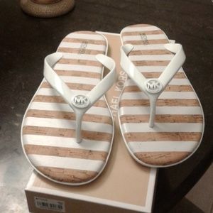 michael kors beach sandals
